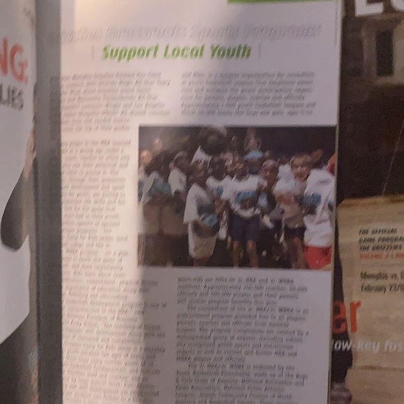 🏀 Seven Memphis Grizzlies Early 2000’s Game Booklets Vintage + Rare 🏀 - Picture 8 of 9